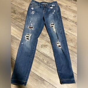 Judy blue distressed jean